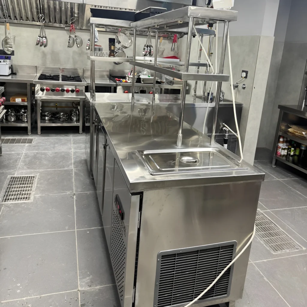 Cafeteria Kitchen Setup