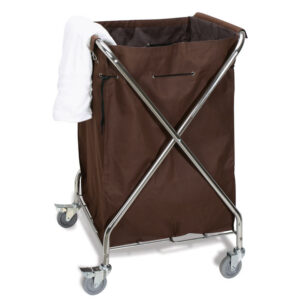 Folding Linen Laundry Trolley/Cart